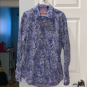 XL Robert Graham long sleeve dress shirt